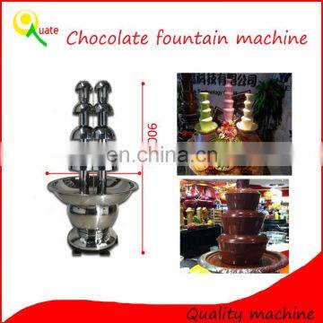 Fashion double towers chocolate fountain machine / five layers commercial fountain