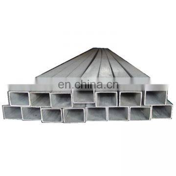 Galvanized square pipe, gi steel square and rectangular tube en10219, erw structural square steel tube