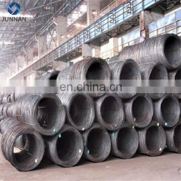 8mm hot rolled low carbon steel wire coil/steel wire rod