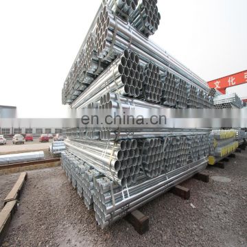 ASTM A53 from tianjin manufacture direct price hot dipped dx51d z100 galvanized steel pipe made in China