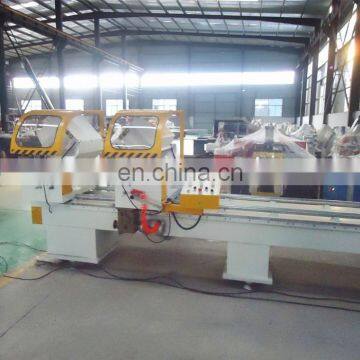 UPVC Windows Making Machine / Double Head Mitre Cutting Saw