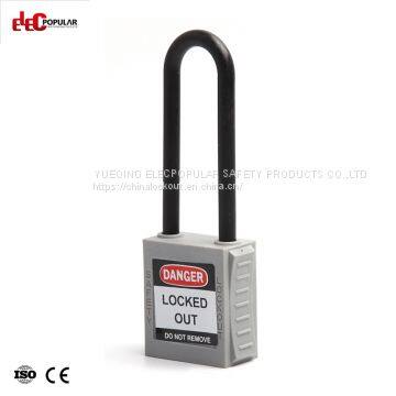 76mm Insulation Shackle Safety Padlocks EP-8551L~EP-8554L  ABS Safety Padlock