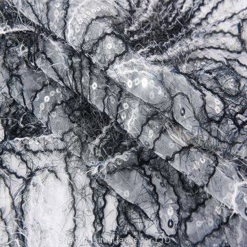 Dubai With Sequins Stripe Pattern Sequin Fabric photo-5