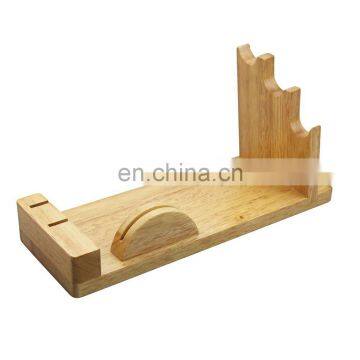 Special design high end kitchen wooden knife block holder