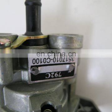 3517010-C0100 Dongfeng L375 Truck Steering Parts Hand Control Brake Valve