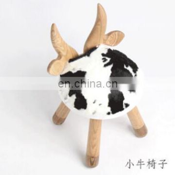 marine out door Lamb Bunny Little Deer Stool Child Solid Wood Learning Stool Solid Wood Chair Chair Home Stool for Shoes