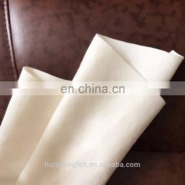 1mm white 100% merino wool industry pressed wool fel free samples