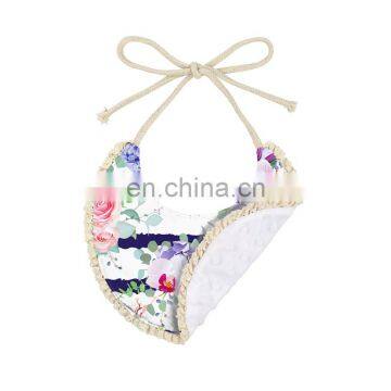 High Quality Cactus Printed Stripe Baby Bib For Feeding Multiple Pattern Comfortable photo-6