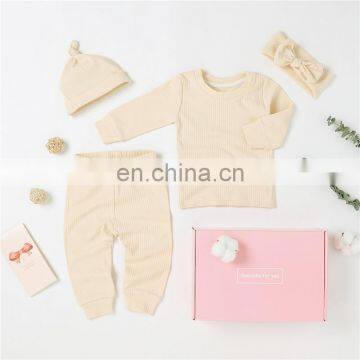 Baby Boys's Girls' Clothing Sets Baby Shower Gifts With Packing Box photo-6