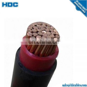 Cable 350MCM - Power cable, copper,TTU, 90 degrees celsius, stranded, monopolar. Cable should resist 2 times the nominal voltage