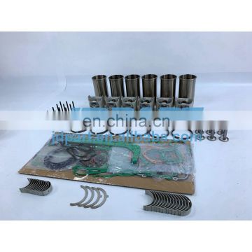 E120 Engine Overhaul Kit With Bearings Cylinder Piston Ring Gasket Set Liner Valve Kit For Isuzu