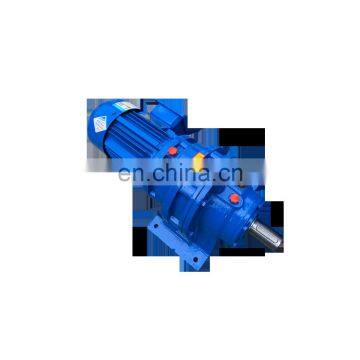 Cycloid Gear Reducer BWD XWD Series Cycloid Gear Reducer Three Phase Reduction Box With Motor Gear Box Mixer 380V Blue DEVO Food