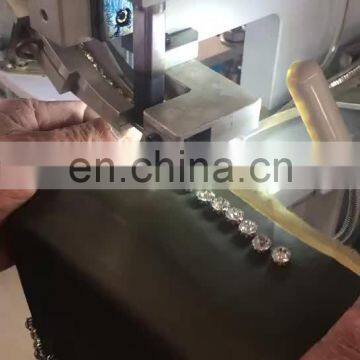 Automatic pedal controlled plastic pearl beads coating machine