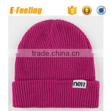 Wholesale Beanie Hat With Woven Label photo-2