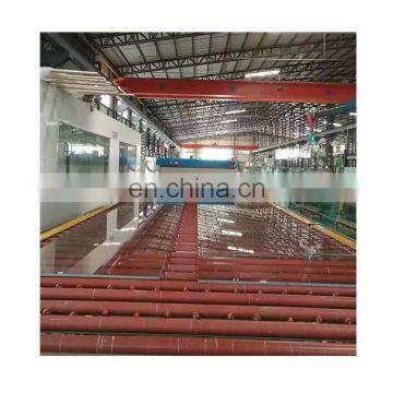 Large size toughened glass with heat soak treatment safety glass panels polished edge tempered glass