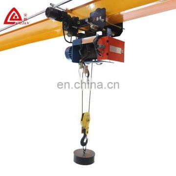 single speed model boat hoist crane for electric wire rope