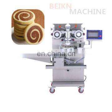 Automatic High Quality Cookies With Jam Stuffing Encrusting Making Machine photo-2