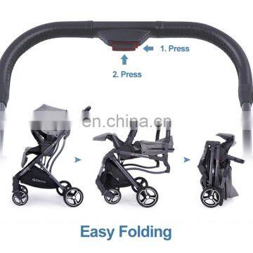 Multifunctional Easy Folding High Landscape Baby Pushchair Stroller Walker photo-3