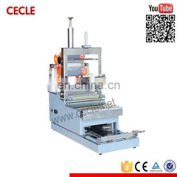 semi automatic cigarette cellophane wrapping machine