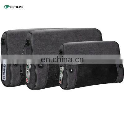 Ningde Crius C-M3 3 Size Fabric Material Factory Wholesale Shiatsu Heating Car and Home use Full Body Kneading Massage Pillow