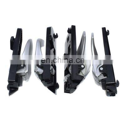 Free Shipping!For Hyundai Sonata 2.4L 3.3L Silver Interior Inner Door Handles Set of 4