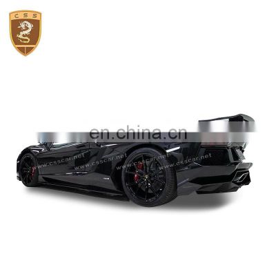 DMC STYLE CARBON FIBER CAR SIDE SKIRTS BODY PARTS FOR AVENTADOR LP700 AUTO ACCESSORIES