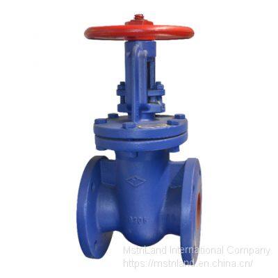 Mstnland CAST IRON FLANGED RISING STEM GATE VALVE