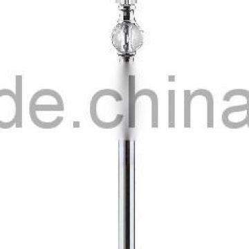 elegant crystal floor lamp