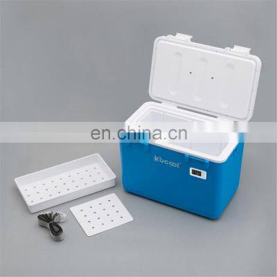 12L 15L 22L Kbcool Portable Blood Transport Ice Box Plastic Vaccine Cooler Box Drinks Cans Ice Chest Cooler photo-3
