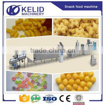 Mini commericial Twin screw extruder corn snack food making machine