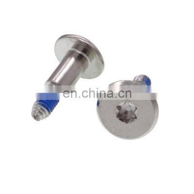 A2 stainless steel pan head captive M3 screws