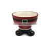 Christmas 3d Santa Claus Ceramic Candy Cookie Covers Jar