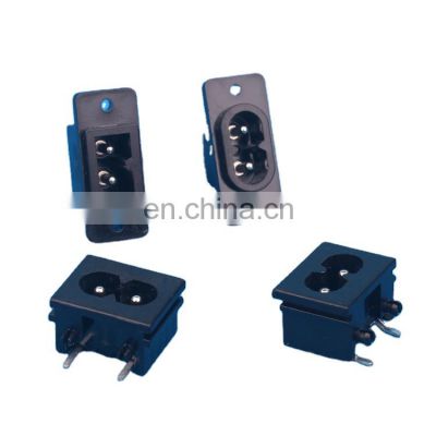 Eco Friendly 3 Pin 2 Pin Female AC Power Socket 250V 10A AC Inlet power extension socket