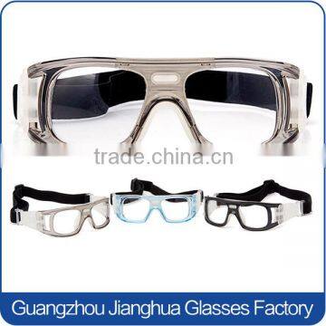 Vintage unbreakable basketball dribbling glasses industrial safety goggles en166 PC frame and lens for volleyball paintball