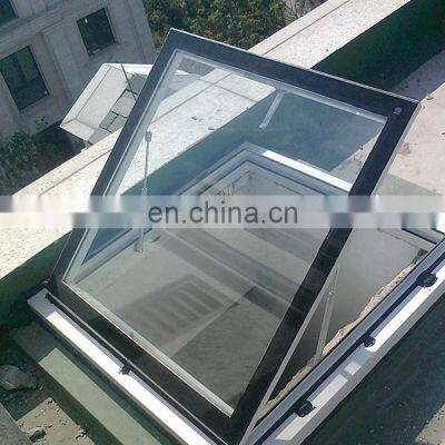 Beautiful aluminum alloy skylight window Low-E glass