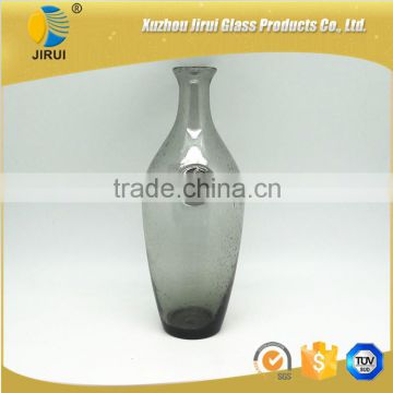 1200ml clear glass wide mouth vase