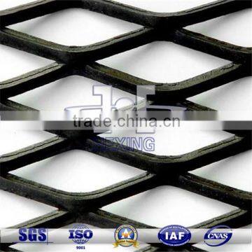 Black low carbon steel heavy expanded metal mesh