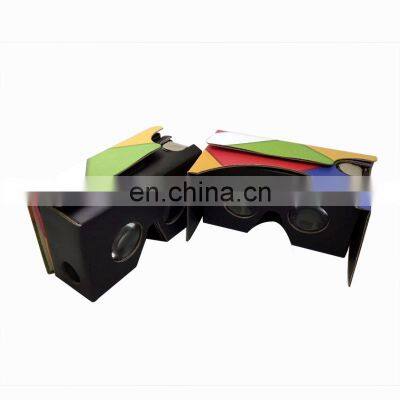 Folding Paper vr Box 3d Glasses Virtual Reality Carton Box for Gaming Movie Video photo-2