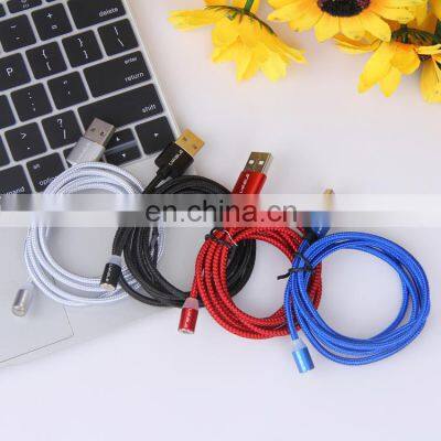 Nylon Woven Magnetic Charging USB Cable photo-4