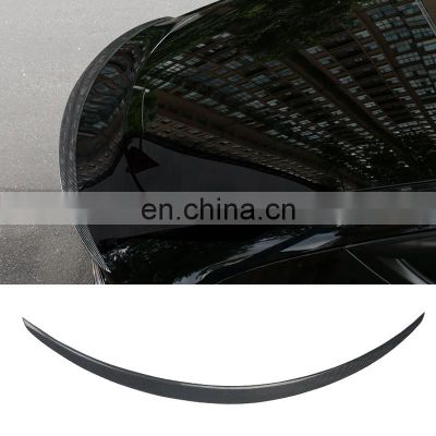 Modified Car Parts Real Carbon Fiber Protector Parts Rear Spoiler For Tesla Model Y