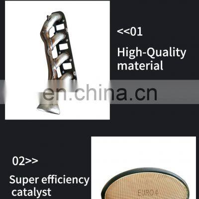 High Quality Euro 4 Ceramic Exhaust Front Catalytic Converter for Lifan 620 photo-2