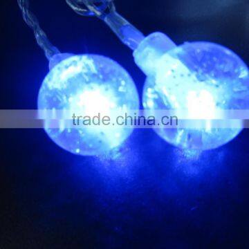 cotton ball light string christmas decor christmas decorations made in china