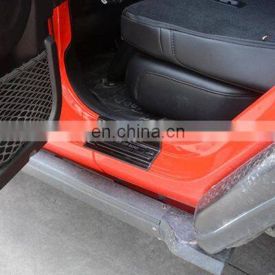 Offroad Black Door Sill Stainless Steel for Jeep Wrangler JL 18+ Car Accessories photo-5