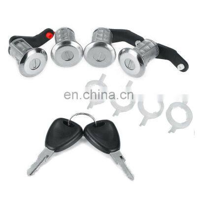 High Quality Auto Parts For Renault Master Movano Interstar Front Rear Sliding Door Lock Barrel Set