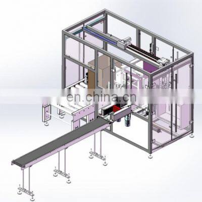 Small business machine automatic carton box erector case erecting forming sealing machine