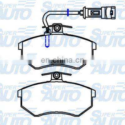 Automotive spare parts brake system Front Axle Auto brake pad 357698151B 3501500FA01