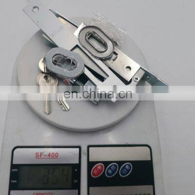 China Supplier Standard High Quality Anti-theft Iron Door Lock Body With 3 Keys photo-5