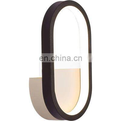 Modern Home Indoor LED Decorative Wall Light Black Adjustable Wall Lamp for Bedroom Living Room Loft