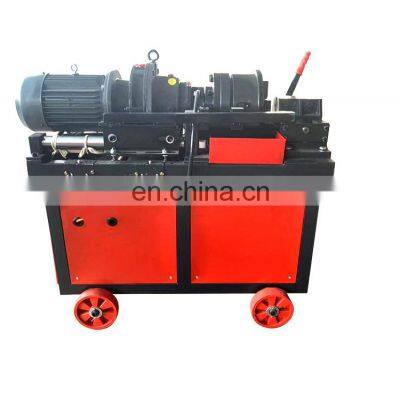 Cold Rebar Thread Rolling Machine 40MM Ribbed Bar Thread Rolling Machines