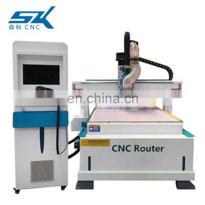 1325 1530 1360 ATC WOOD CNC Router with Straight Line Tool High-End Specification Wood Door Making CNC Cutting Machine